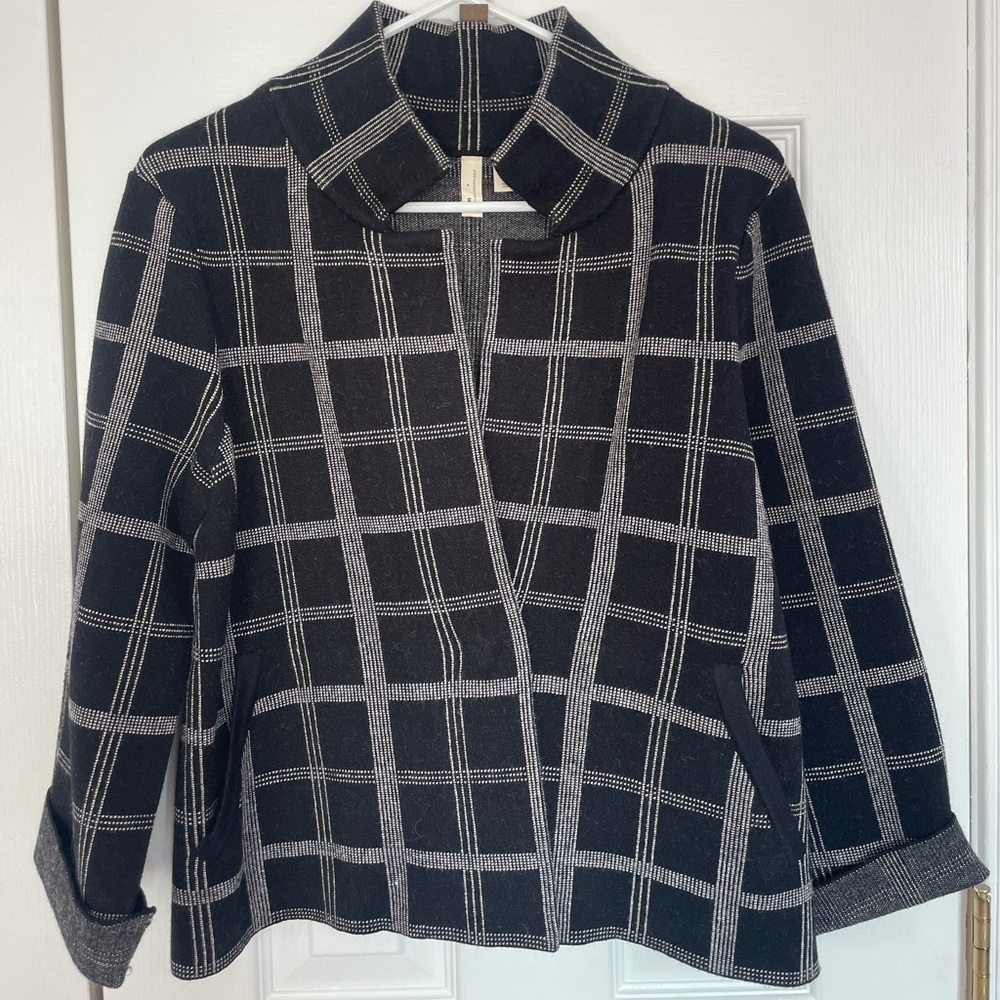 Anthropologie Plaid Jacket